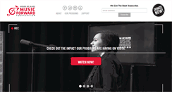 Desktop Screenshot of hobmusicforward.org